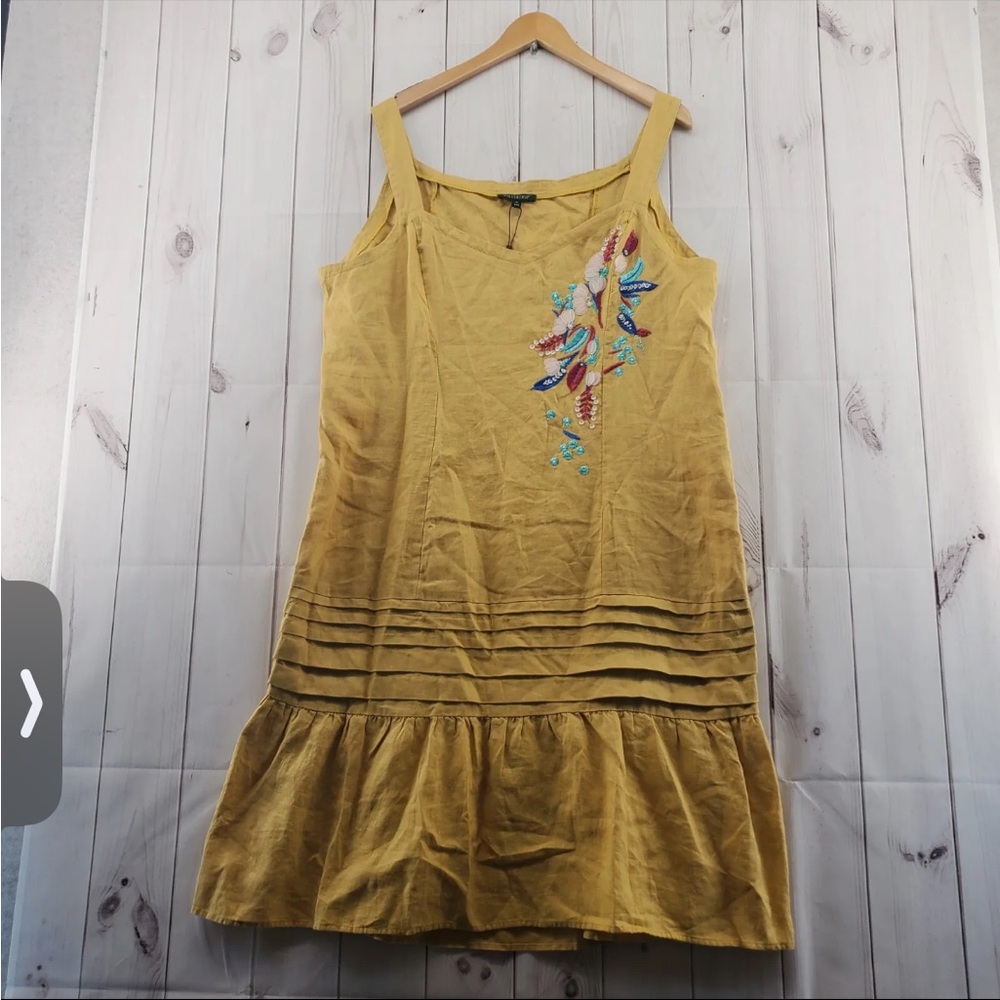 For Cynthia linen new sundress never worn summer spring outfit